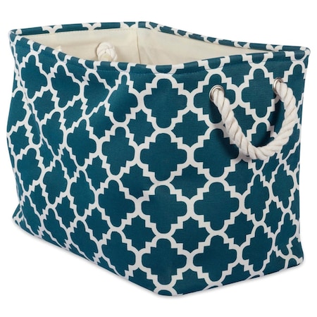 Convenience Concepts Storage Bin, Polyester, Teal HI2567776